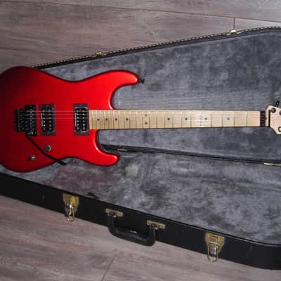 2008 USA Charvel Pro Mod San Dimas Style 1 HH FR Red Sparkle with Case image 4