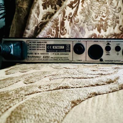 Tech 21 GED-2112 Geddy Lee SansAmp Rackmount Bass Preamp with Effects Loop 2010s - Silver image 7