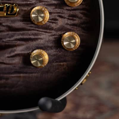 Gibson Les Paul Modern Supreme Electric Guitar - Translucent Ebony Burst with Hardshell Case - Used image 13