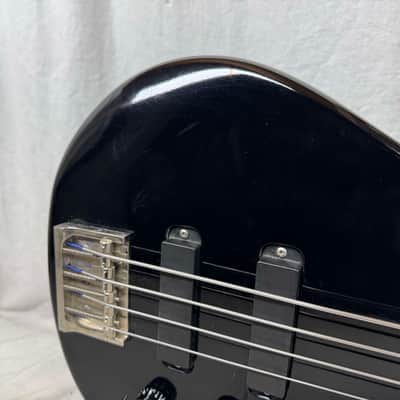 PRS Paul Reed Smith Bass-4 iv Fretless (likely de-fretted) 4-string Bass with Case 1987 image 4