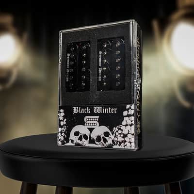 Seymour Duncan Black Winter 6 String Pickup Set Bridge and Neck Humbuckers