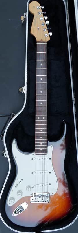 2001 Fender American Stratocaster Left-Handed with Rosewood Fretboard 3-Color Sunburst image 1