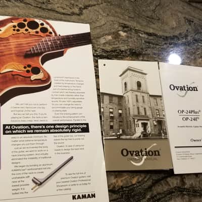 Ovation Limited Edition USA Elite Walnut Acoustic-Electric Guitar *RARE* image 7