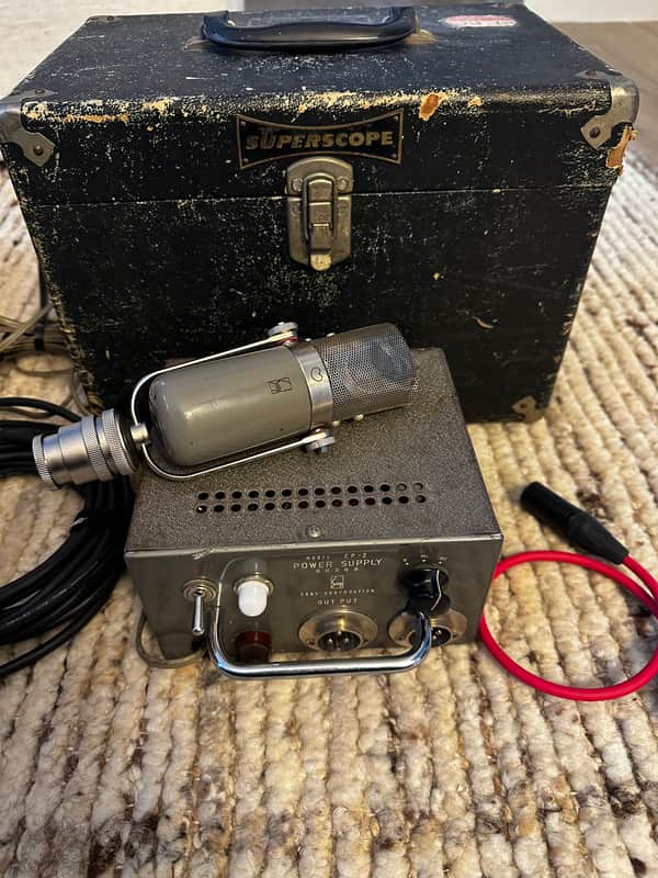 Sony C-37A Tube Condenser Microphone 1958 image 1