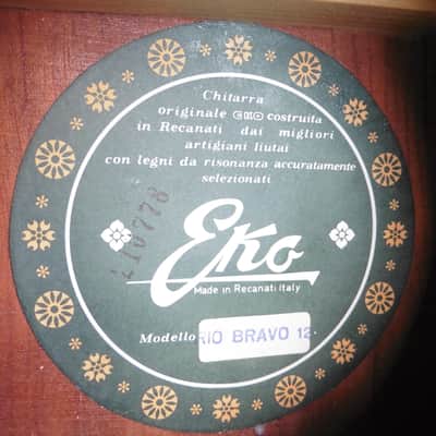 1978 Eko Rio Bravo 12 (Best Around) + Pro Setup + TKL Case (#32) image 23