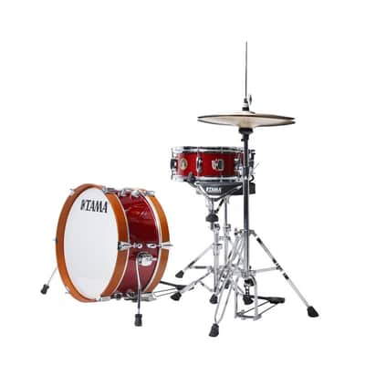 Tama LJK28S-CPM Club-Jam Mini Shell Kit 2 pcs - Candy Apple Mist/Chrome HW image 7
