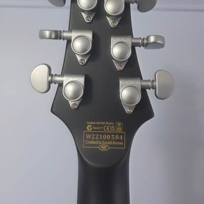 Schecter Damien Platinum-6 FR Left-Handed 2013 - Present - Satin Black image 6