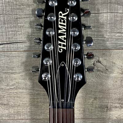 Hamer Eclipse 12-String Electric 1995 - Green image 9