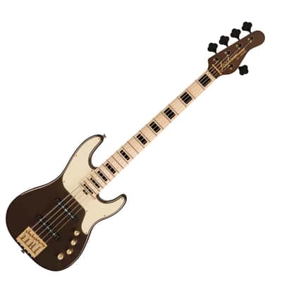 Jackson Adam Blackstone Gladys Pro Series Signature 5-String Right-Handed Concert Bass Guitar with Maple Fingerboard (Black Stone) image 4