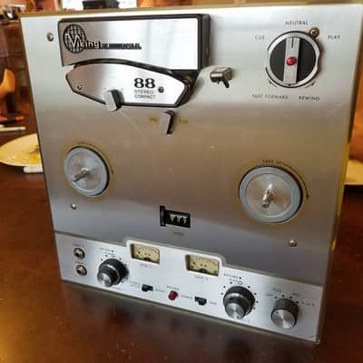 Viking Of Minneapolis 88 Stereo Compact Reel to Reel R2R tube preamp and transport 1960s image 1