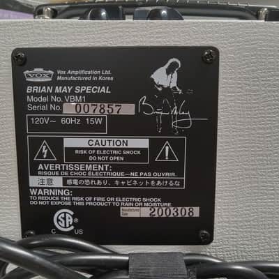 Vox VBM1 Brian May Special Recording Amp 1 - Collector Grade – Mint Condition image 7