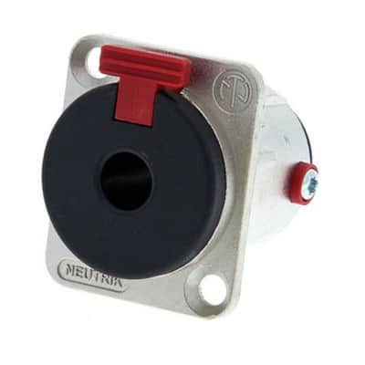 Neutrik NJ3 FP-6-C Trs Stereo jack D-Type With lock 4pcs image 1