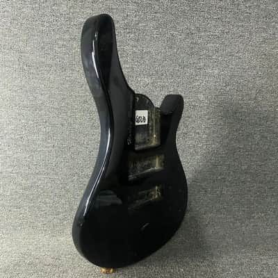 Harley Benton Black 5 String Bass Basswood Body image 6