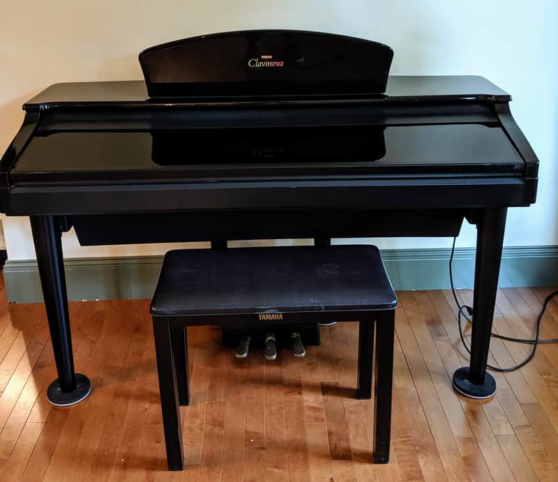 Yamaha Clavinova CVP-98 1997 Black | Reverb