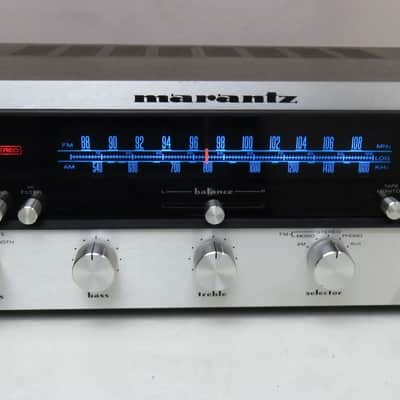 MARANTZ 2215B STEREO RECEIVER FULLY RECAPPED PRO SERVICED + LED's image 2