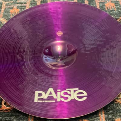 Mint Paiste 22" 900 Series Color Sound Purple Ride Cymbal image 5