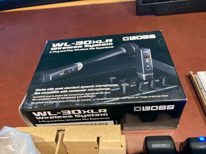 Boss WL-30XLR Wireless System 2021 - Present - Black image 1