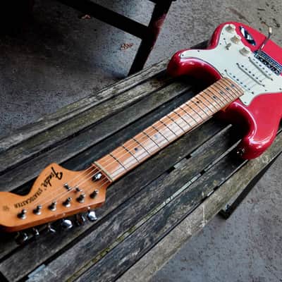 Fender Stratocaster Fullerton 1973 - 1974 Fiesta Red image 1