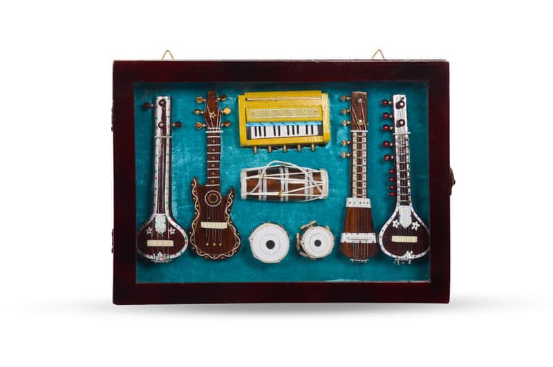 Handmade Miniature Musical Instrument, Wall Hanging, Home Decoration, For Home Office Assoted image 1