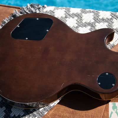 Vintage 1980 Tokai Reborn Old LS-50 Gold Top - Original Hardshell Case - Gibson 'Lawsuit' Era (Open Book Headstock) - Pro Set Up w Perfect Frets/Action/Intonation! image 2
