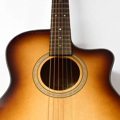 Guild Westerly Collection OM-260CE Deluxe Burl - Edge Burst image 2
