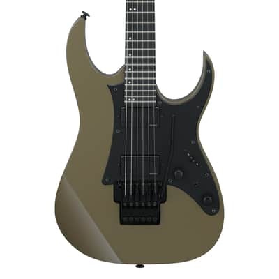 Used Ibanez RGR5130R RG Prestige Electric Guitar w/Case - Khaki Metallic image 1