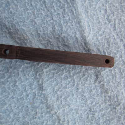 Vintage Compensated Rosewood Brigde Top For Adjustable Archtop Bridge Cool 50's/60's Era Rosewood Archtop Bridge image 3