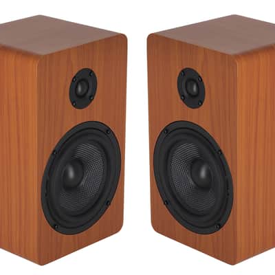 (2) Rockville RockShelf 58C 5.25" Wood Bookshelf Speakers+Bluetooth/Wifi Amp+Sub image 16