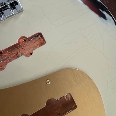 Jazz Bass Body  2026 - White Relic image 3