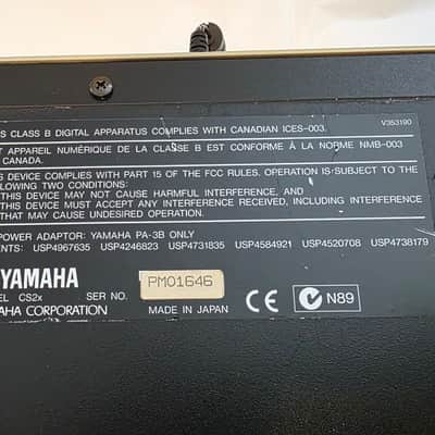 Yamaha CS2X Analog Modeling Synthesizer- Silver image 15