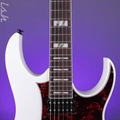 Ibanez Prestige RG653DX White Flat Electric Guitar image 6