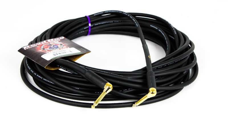 Rapco Roadhog 50-foot 1/4" Instrument Cable HOG-50BRR image 1