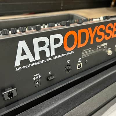 Korg ARP Odyssey (Reissue, Slim-Key 37) 2015 - Black/Orange image 3