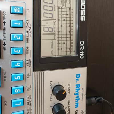 Boss DR-110 Dr. Rhythm 1980s - Silver