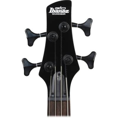 Ibanez GIO Series GSR200BL Left-Handed Electric Bass Guitar, Rosewood Fretboard, Walnut Flat image 10
