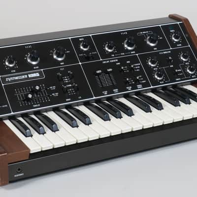 Korg 770 analog synthesizer with Hz/V, Gate and Filter Inputs + sound chart booklet (serviced) image 2