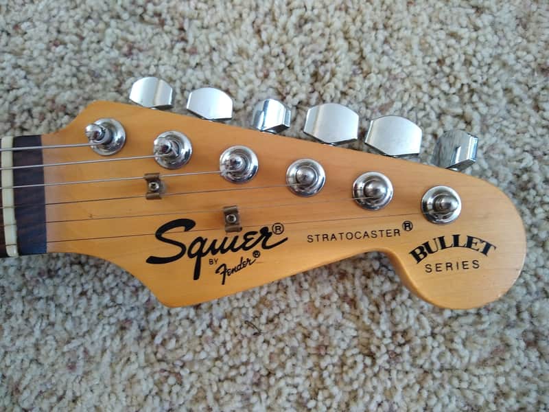Squier Bullet Series 1994 Black | Reverb