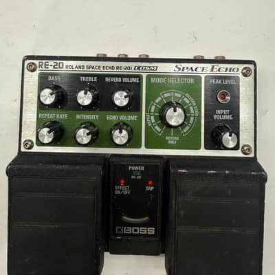 Boss RE-20 Roland RE-201 Space Echo Stereo Tape Delay Twin Guitar Effect Pedal image 2