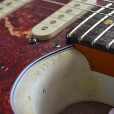 Fender Stratocaster White Heavy Relic Rosewood Custom Shop 69's image 16