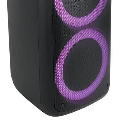 Rockville ROCK PARTY Dual 8" Wireless Rechargeable Karaoke Machine System w/Mic image 8