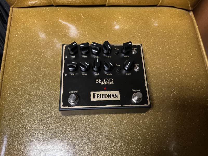 Friedman BE-OD Deluxe Overdrive 2018 - 2019 - Black used image 1