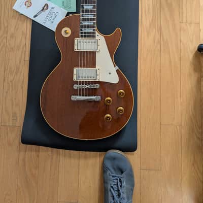 2001 Gibson Custom Shop Art & Historic Limited Edition R7 1957 Les Paul Reissue Faded Cherry ONLY 30 MADE image 5