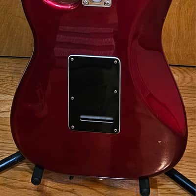 Fender Player Stratocaster Candy Apple Red Locking Fender Sperzel Tuners image 5