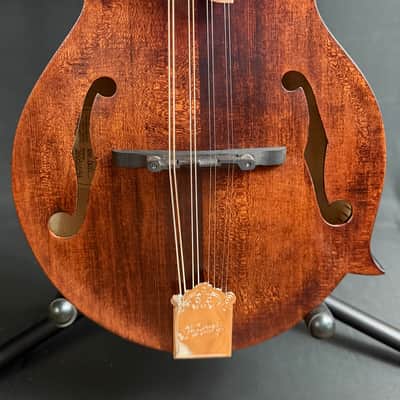 Kentucky KM-606 Standard F-Style Mandolin Walnut Stain w/ Soft Case (684) image 2