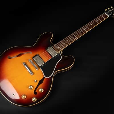 2012 Gibson Custom Shop Joe Bonamassa '61 ES-335 VOS - Vintage Sunburst | USA Limited Edition 1 / 350 Signature 1961 Reissue 3.36kg | CoA OHSC image 5