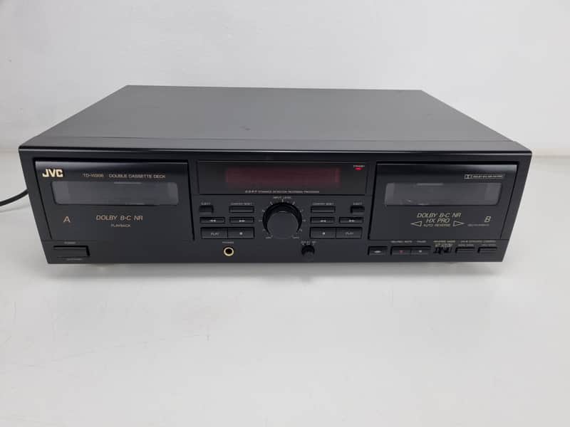 JVC TD-W208 - Double cassette deck - Fully Working image 1