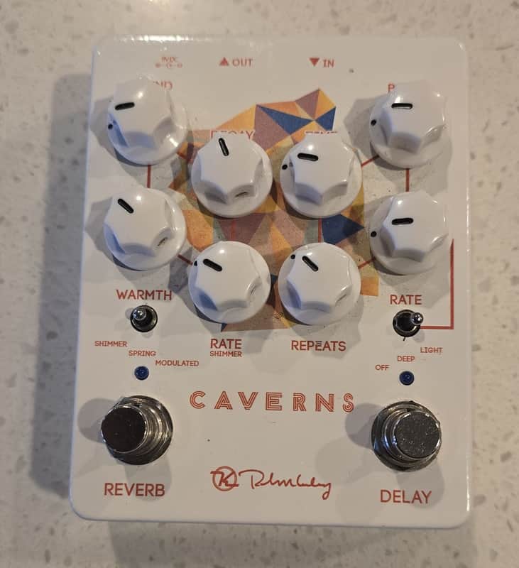 Keeley Caverns Reverb / Delay V2 - White | Reverb