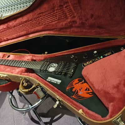 Black Label Society (Zakk Wylde Band) Artist Owned Tour Guitar: Gibson Gothic Flying V image 6