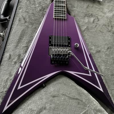 ESP Custom Alexi Laiho HEXED Purple Fade with Pinstripes Mint & Complete image 7