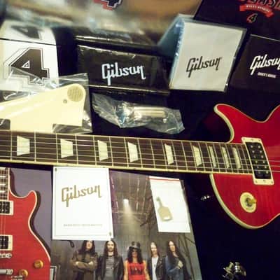 Artist Relations Promo 2022 Gibson Les Paul Standard Slash Artist Signature Limited 4  Album Trans Cherry image 6